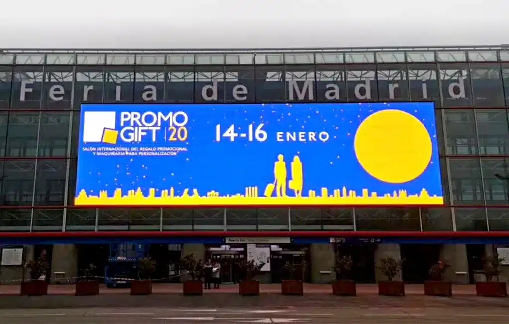 Pantalla LED publicitaria en Madrid